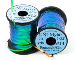 UNI Mylar 2-Tone Tinsel - Funky Fly Tying -Fishing Accessories Store UNI Mylar 2 Tone Tinsel 4