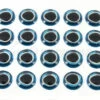 Funky Ultra 3D Blue/Silver Eyes - Funky Fly Tying -Fishing Accessories Store Ultra 3D Blue Silver Eyes