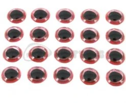 Funky Ultra 3D Holographic Pink Eyes - Funky Fly Tying