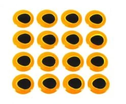 Funky Ultra 3D Hot Orange/Gold Eyes - Funky Fly Tying