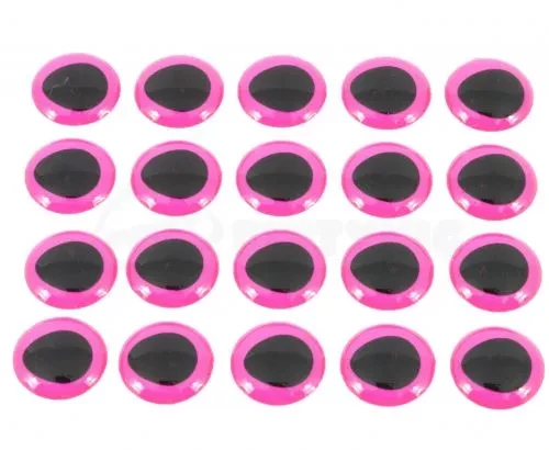 Funky Ultra 3D Hot Pink Eyes - Funky Fly Tying 3 Funky Ultra 3D Hot Pink Eyes - Funky Fly Tying