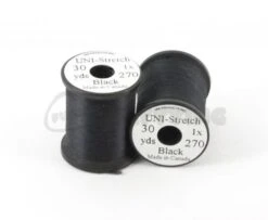 Uni Stretch Floss - Funky Fly Tying -Fishing Accessories Store Uni Stretch Floss Black 1