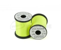 Uni Stretch Floss - Funky Fly Tying -Fishing Accessories Store Uni Stretch Floss Chartreuse 1