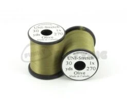 Uni Stretch Floss - Funky Fly Tying -Fishing Accessories Store Uni Stretch Floss Olive 1