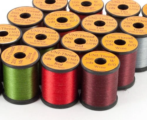Uni Thread 6/0 200 Yards - Funky Fly Tying 3 Uni Thread 6/0 200 Yards - Funky Fly Tying