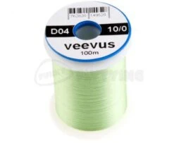 Veevus 10/0 Thread - Funky Fly Tying 37 Veevus 10/0 Thread - Funky Fly Tying -Fishing Accessories Store Veevus 10 0 Thread Pale Green 1