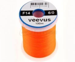 Veevus 6/0 Thread - Funky Fly Tying -Fishing Accessories Store Veevus 6 0 Thread Fluo Orange