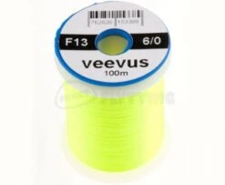 Veevus 6/0 Thread - Funky Fly Tying -Fishing Accessories Store Veevus 6 0 Thread Fluo Yellow Chartreuse 1