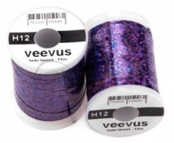 Veevus Holographic Tinsel - Funky Fly Tying -Fishing Accessories Store Veevus Holographic Tinsel 12