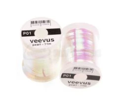 Veevus Pearl Tinsel - Funky Fly Tying