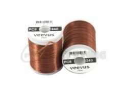 Veevus Power Thread 240 - Funky Fly Tying -Fishing Accessories Store Veevus Power Thread 240 Brown 1