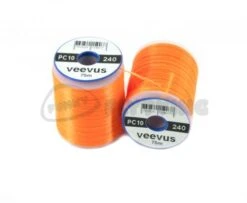 Veevus Power Thread 240 - Funky Fly Tying -Fishing Accessories Store Veevus Power Thread 240 Fl Orange 1