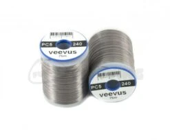 Veevus Power Thread 240 - Funky Fly Tying -Fishing Accessories Store Veevus Power Thread 240 Grey