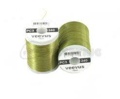 Veevus Power Thread 240 - Funky Fly Tying -Fishing Accessories Store Veevus Power Thread 240 Olive 1