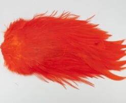 Whiting 4 B's Rooster Saddle - Funky Fly Tying -Fishing Accessories Store Whiting 4B Rooster Saddle Capes Dyed Orange 1