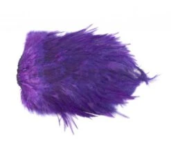 Whiting 4 B's Rooster Saddle - Funky Fly Tying -Fishing Accessories Store Whiting 4B Rooster Saddle Capes Dyed Purple