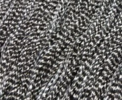 Whiting Bronze Grade Midge Saddle - Funky Fly Tying -Fishing Accessories Store Whiting Bronze Grade MIDGE Whole Saddle Grizzle 1