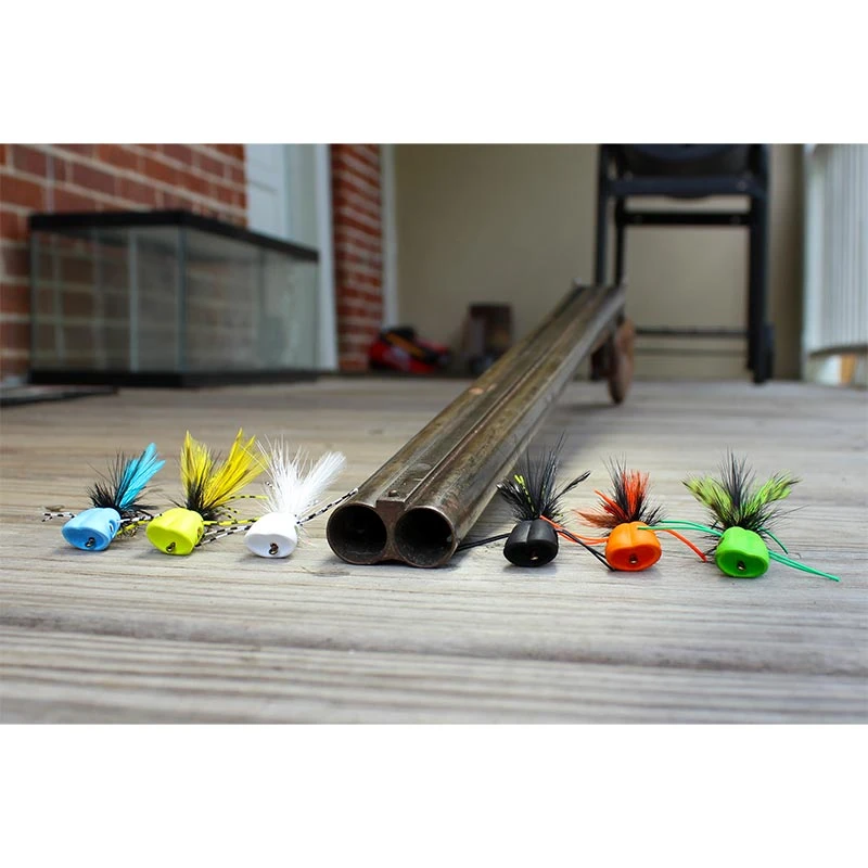 Flymen Surface Seducer Double Barrel Popper Bodies - Funky Fly Tying 16 Flymen Surface Seducer Double Barrel Popper Bodies - Funky Fly Tying - Image 14