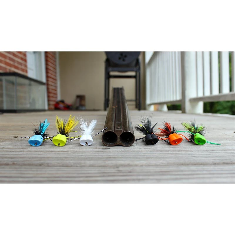 Flymen Surface Seducer Double Barrel Popper Bodies - Funky Fly Tying 14 Flymen Surface Seducer Double Barrel Popper Bodies - Funky Fly Tying - Image 12